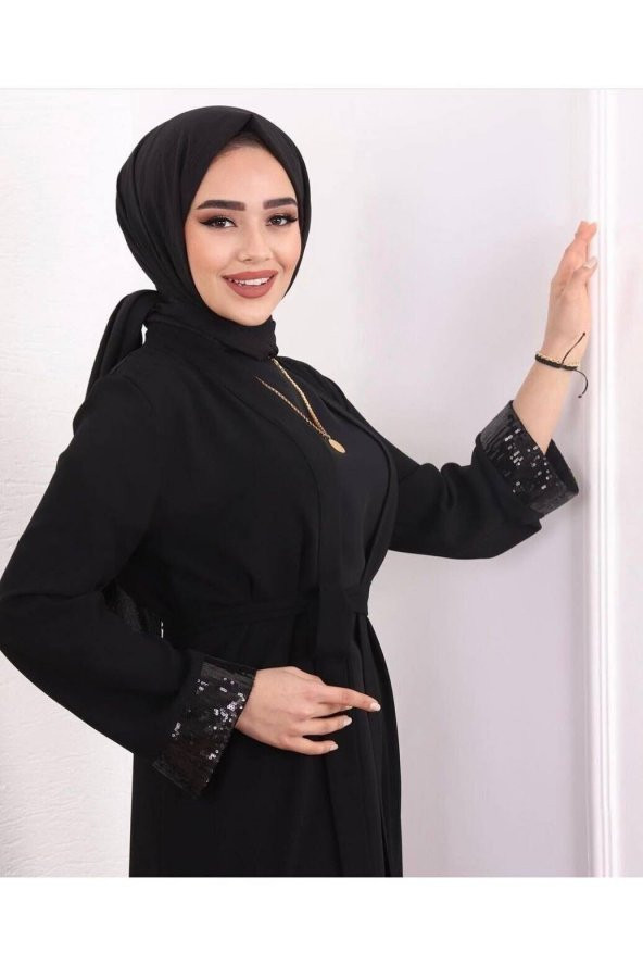 Modatalika Yeni sezon Kadın Ferace Abaya - Resim 2
