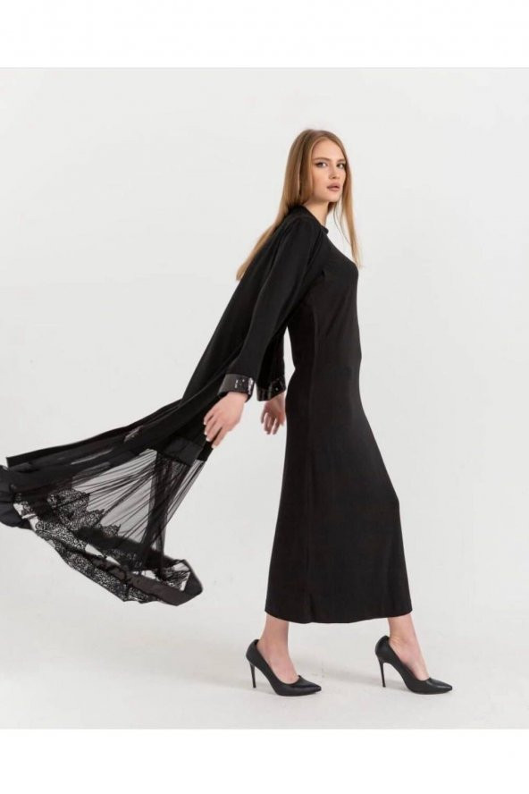 Modatalika Yeni sezon Kadın Ferace Abaya - Resim 4