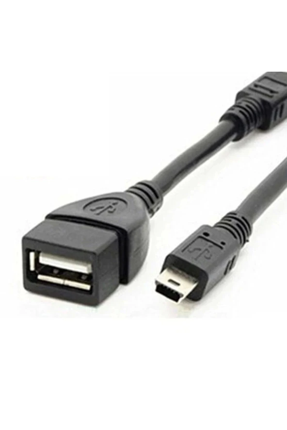 Mini USB OTG Kablo - 5 Pin USB Çevirici Kablo - Resim 2