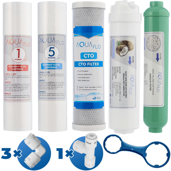 Açık Kasa Su Arıtma Cihazı Için 5Li Alkali Filtresi Membransız (Ak-5-Alk) ürün görseli 1