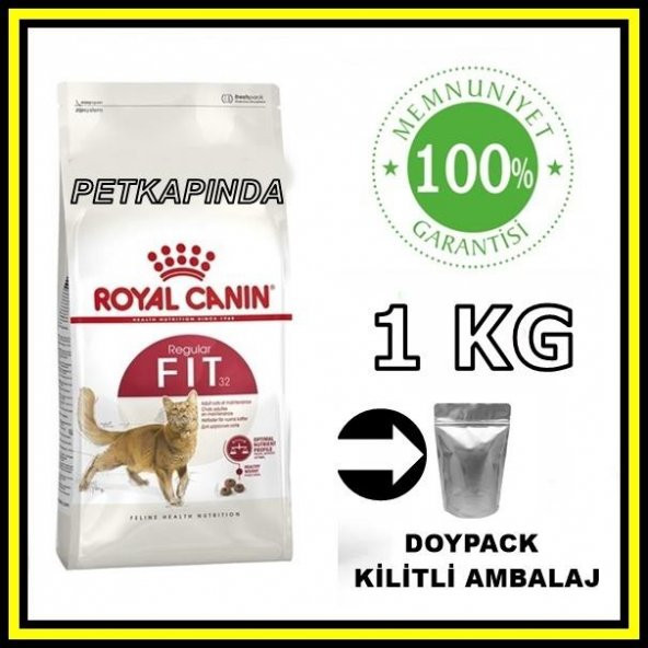 Royal Canin Fhn Fit 32 Yetişkin Kedi Açık Mama 1 Kg ürün görseli 1