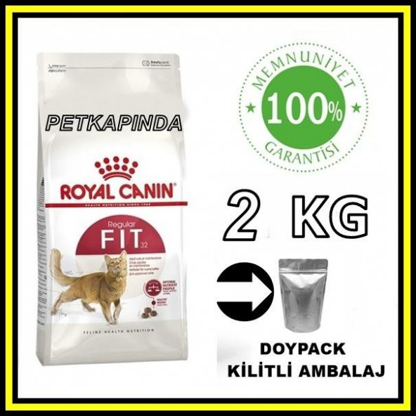 Royal Canin FHN Fit 32 Yetişkin Kedi Açık Mama 2 KG ürün görseli 1