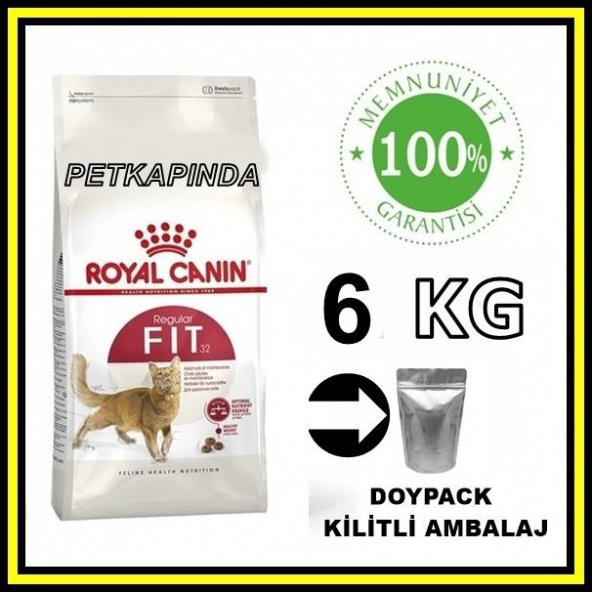Royal Canin FHN Fit 32 Yetişkin Kedi Açık Mama 6 KG ürün görseli 1