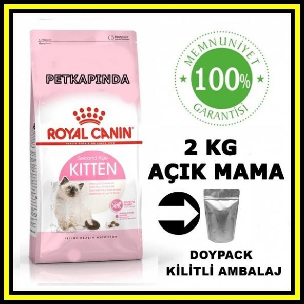 Royal Canin Kitten Yavru Kedi Açık Mama 2 KG ürün görseli 1