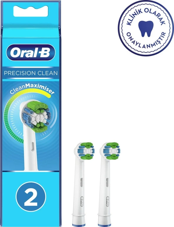 Oral-B  EB-20RB Şarjlı Diş Fırçası Yedek Başlığı Precision Clean 2'li ürün görseli 1