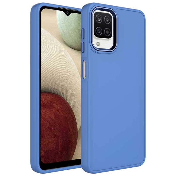 Galaxy M32 Kılıf Zore Luna Dışı Soft Yumuşak İçi Kadife Kılıf ürün görseli 1
