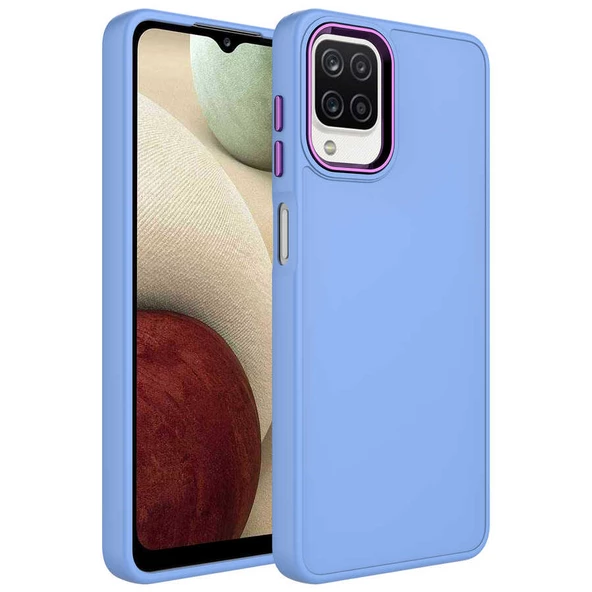 Galaxy M12 Kılıf Zore Luna Dışı Soft Yumuşak İçi Kadife Kılıf ürün görseli 1