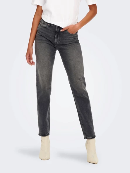 ONLY Bayan Düz Kesim Kot Pantolon 15259634 ürün görseli 1