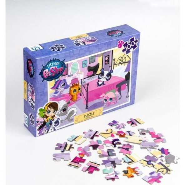 Ca Puzzle 100 Parça Lıttlest Petshop 5011 - Resim 2