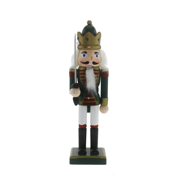 25cm Kurşun Asker Ahşap Yılbaşı Dekoru Mod.6 ürün görseli 1