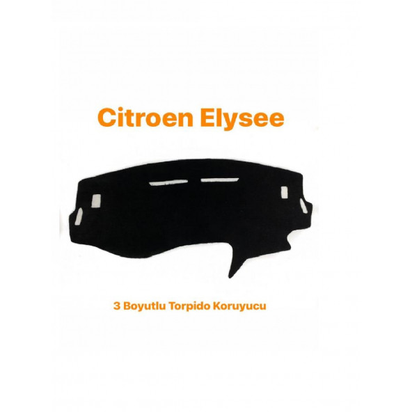 CİTROEN ELYSEE 3 BOYUTLU VİP DERİ TORPİDO ÖRTÜSÜ ürün görseli 1