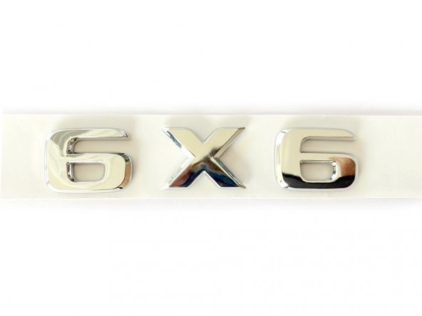 6X6 KROM YAZI ürün görseli 1