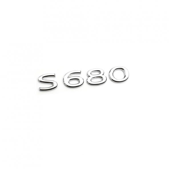MERCEDES S680 KROM YAZI W223 ürün görseli 1