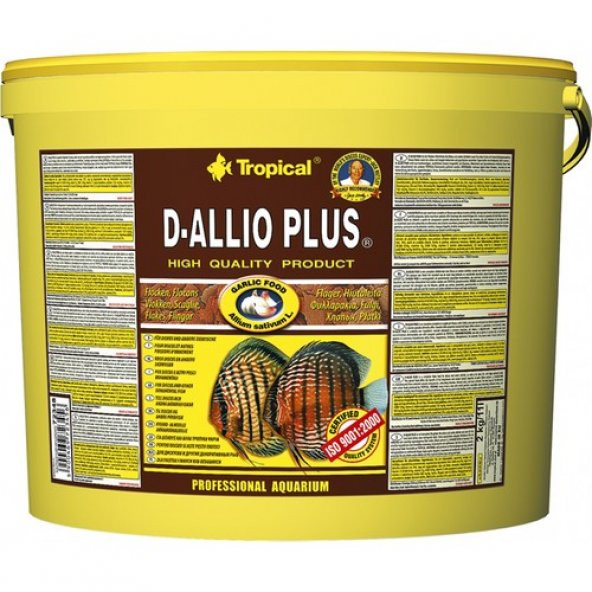 Tropical D-Allio Plus Pul Yem 100 gr ürün görseli 1