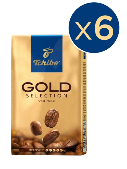 Tchibo Gold Selection 250 gr 6 lı Paket Filtre Kahve ürün görseli 1