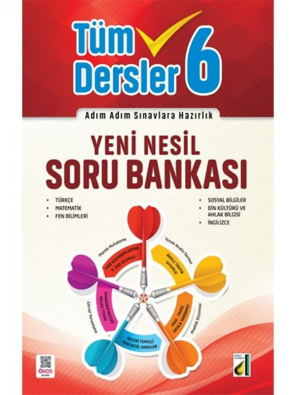Damla Yayınevi 6. Sınıf Yeni Nesil Tüm Dersler Soru Bankası ürün görseli 1