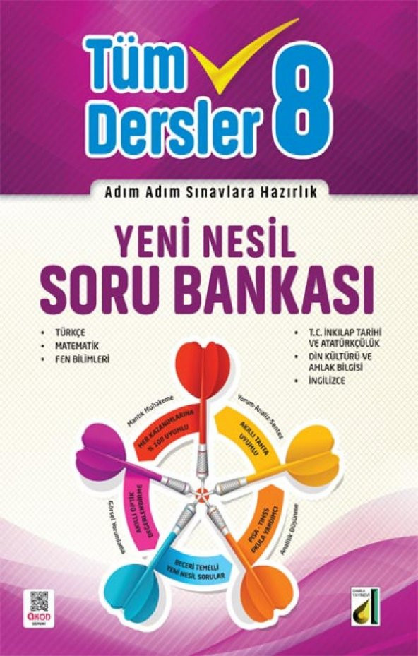 YENİ NESİL TÜM DERSLER SORU BANKASI - 8. SINIF ürün görseli 1