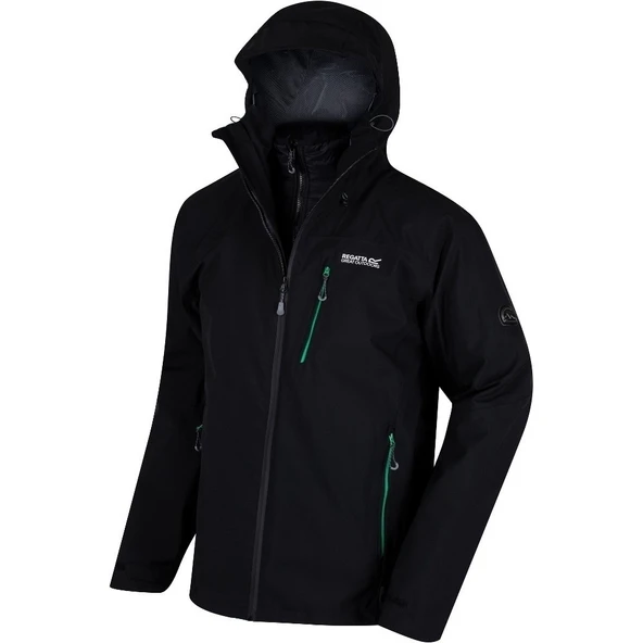 Regatta Wentwood II 3In1 Erkek Mont-SİYAH ürün görseli 1