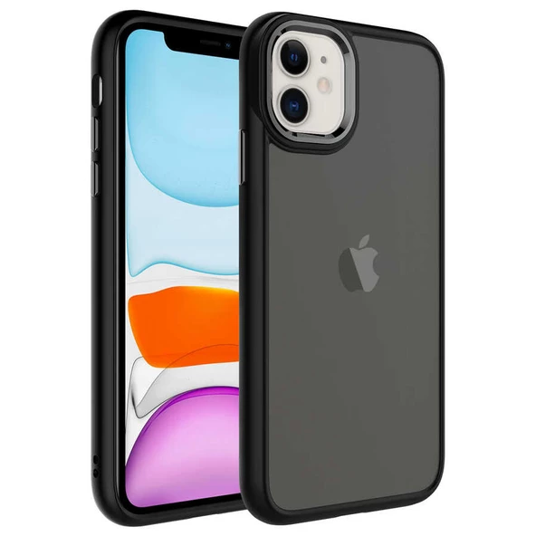 Apple iPhone 11 Kılıf Zore May Arka Yüzey Buzlu Kılıf ürün görseli 1