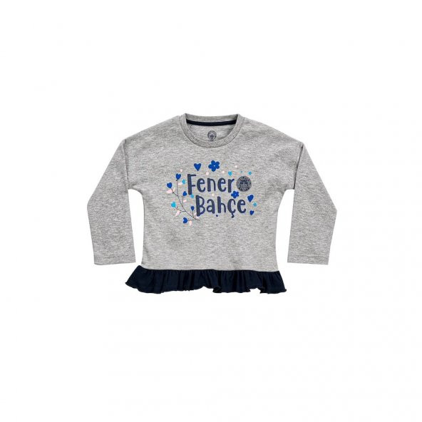 Fenerbahçe Lisanslı Unisex Çocuk Uzun Kollu T-Shirt Grimelanj ürün görseli 1