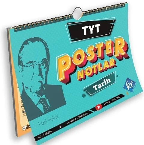 KR Akademi Yayınları TYT Tarih Poster Notlar ürün görseli 1