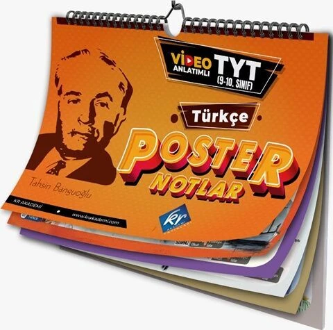 KR Akademi TYT Türkçe Poster Notlar - Resim 2