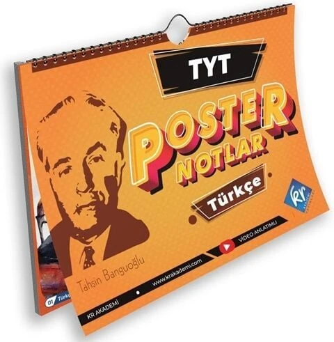 KR Akademi TYT Türkçe Poster Notlar ürün görseli 1
