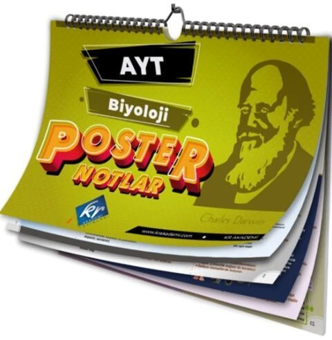KR Akademi AYT Biyoloji Poster Notlar - Resim 3