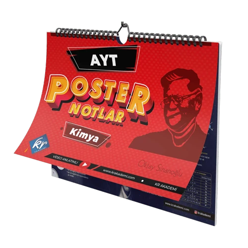 KR Akademi AYT Kimya Poster Notlar ürün görseli 1