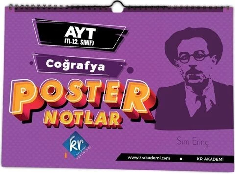 KR Akademi AYT Coğrafya Poster Notlar - Resim 2
