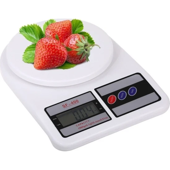 Modanlı Pro Model Dijital Hassas LCD Ekran Terazi Mutfak Tartı 10 kg ürün görseli 1
