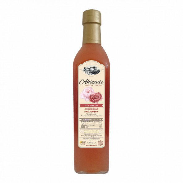 Ahizade Doğal Gül Sirkesi - 500 ml. ürün görseli 1