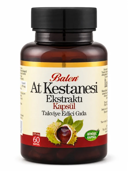 AT KESTANESİ EKSTRAKTI KAPSÜL 375 MG*60 ürün görseli 1