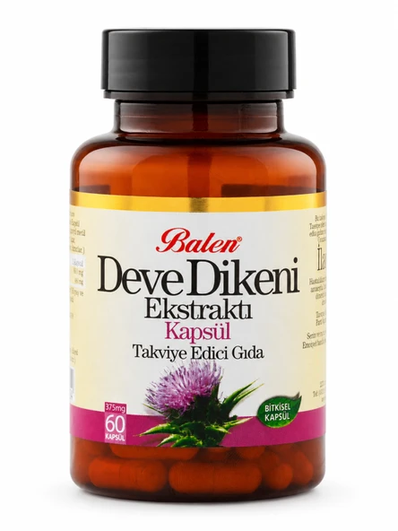 DEVE DİKENİ EKSTRAKTI KAPSÜL 375 MG*60 ürün görseli 1