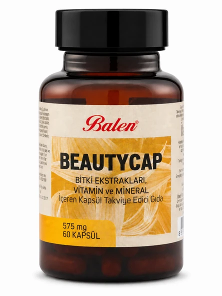 BEAUTYCAP BİTKİ EKST. VİT. VE MİN. İÇEREN KAPSÜL 575 MG*60 ürün görseli 1
