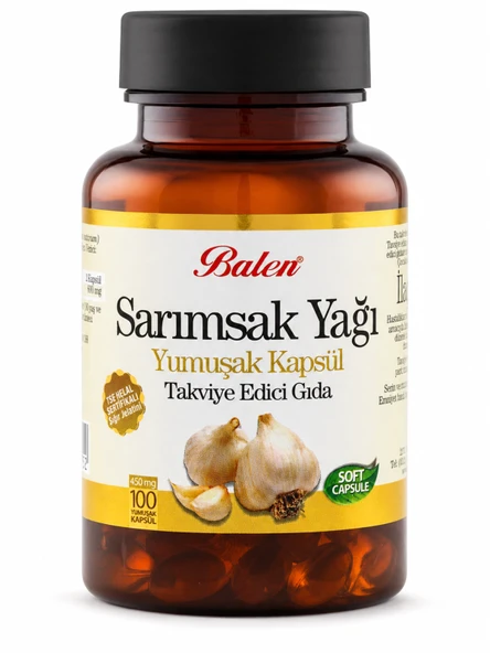 Balen Sarımsak Yağı Yumuşak Kapsül ürün görseli 1