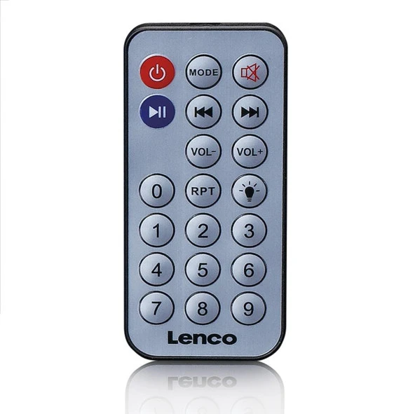 LENCO BTC-055 BK - IŞIKLI BLUETOOTH HOPARLÖR, USB, SD, RC, MIC, AC - Resim 7