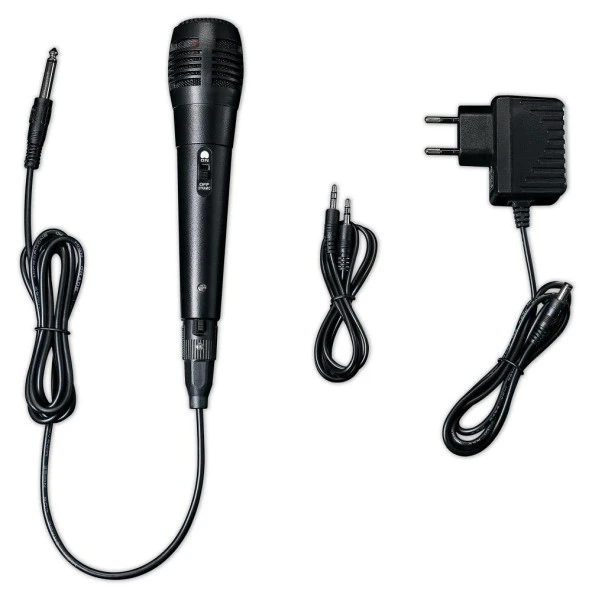 LENCO BTC-055 BK - IŞIKLI BLUETOOTH HOPARLÖR, USB, SD, RC, MIC, AC - Resim 8