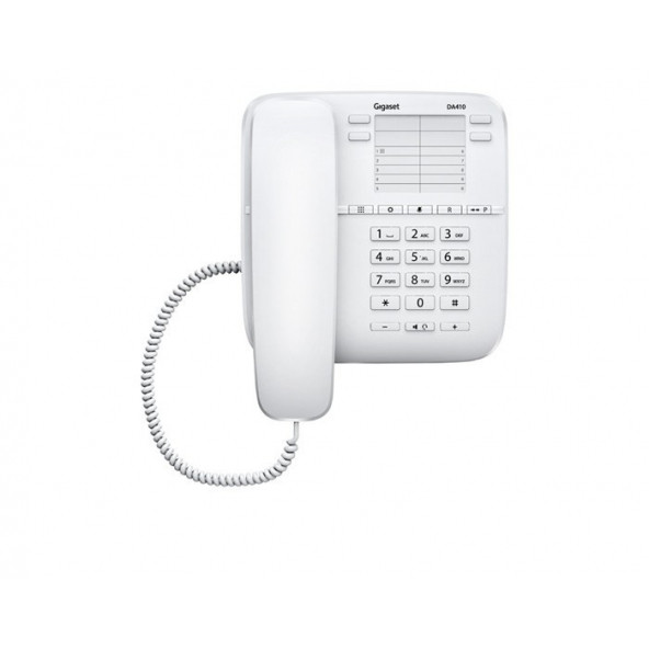 Gigaset DA310 Beyaz Masaüstü Telefon - Resim 2