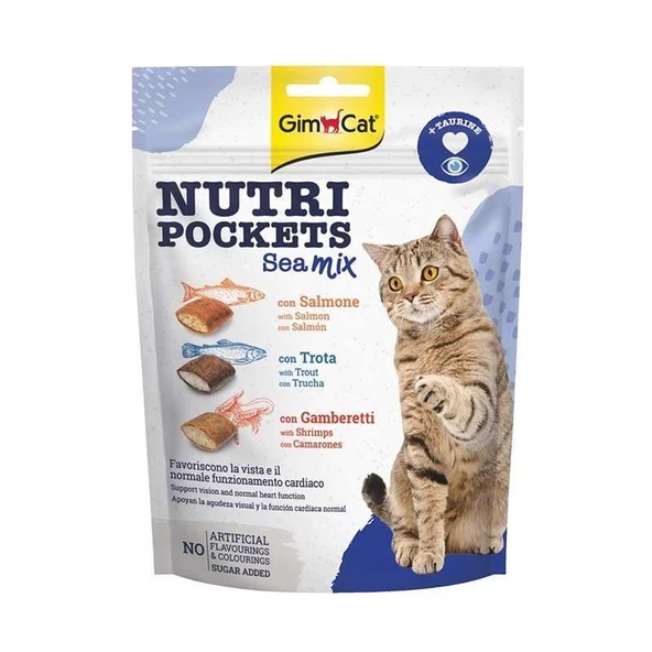 GimCat Kedi Ödül Tableti Np Fısh Wıth Tuna 60gr ürün görseli 1