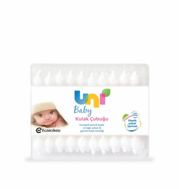 Uni Baby Kulak Temizleme Çubuğu 60 Adet ürün görseli 1