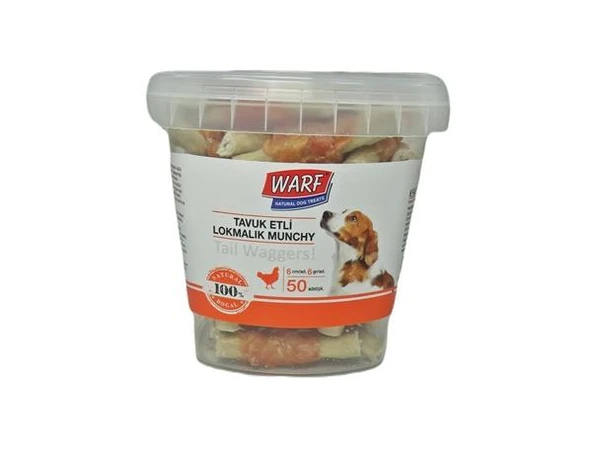 Warf Munchy Tavuklu Lokmalık 6 Gr 50 li ürün görseli 1