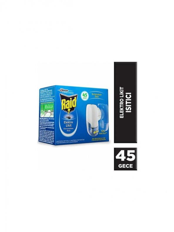 Raid Elektro Likit Isıtıcı Sinek Kovucu + 1 'li Yedek Şişe ürün görseli 1
