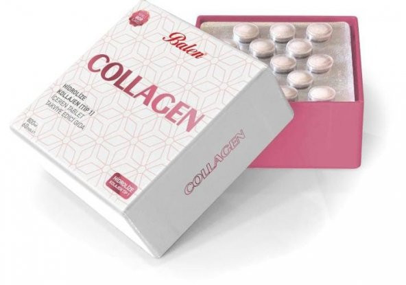 COLLAGEN HİDROLİZE KOLLAJEN (TİP 1) İÇEREN TABLET 800 MG*60 ürün görseli 1