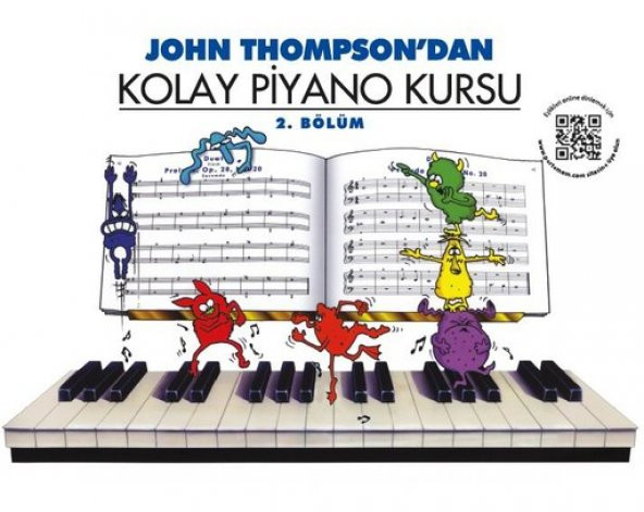 JOHN THOMPSON'DAN KOLAY PİYANO KURSU 2 ürün görseli 1