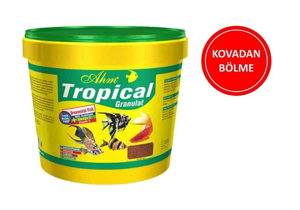 Ahm Tropical Granulat Balık Yemi ( KOVADAN BÖLME ) 50 Gr ürün görseli 1