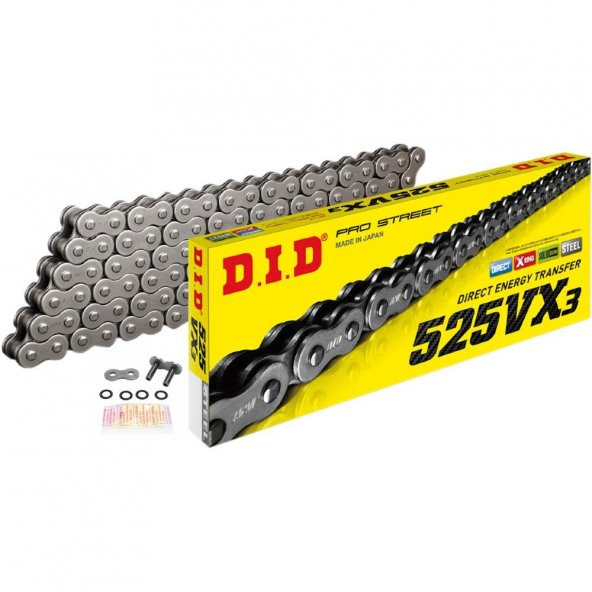 Did 525-112Vx3 2013-2018 Aprilia Caponord 1200 ABS Travel Pack Uyumlu Zincir Vx3 Xring Çelik ürün görseli 1