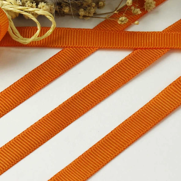 Benim Marifetlerim Turuncu Grogren Kurdele 1 cm 10 Metre ürün görseli 1