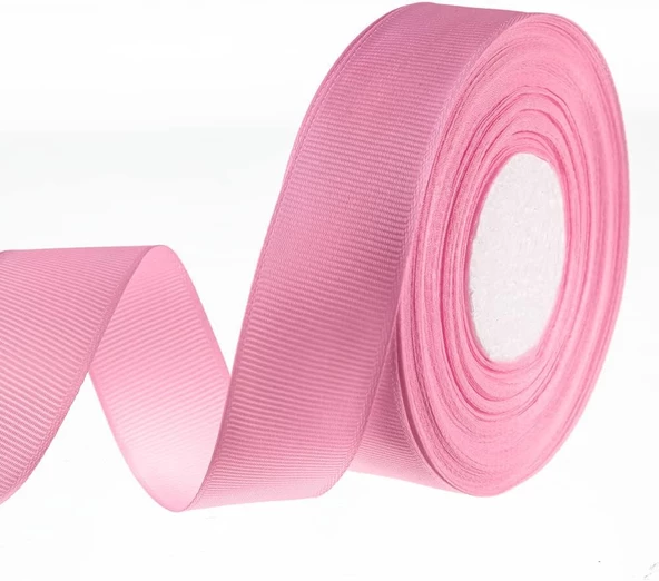 Benim Marifetlerim Pembe Grogren Kurdele 1 cm 10 Metre ürün görseli 1