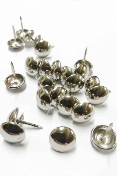 Benim Marifetlerim Gümüş Metal Raptiye 50 Adet ürün görseli 1